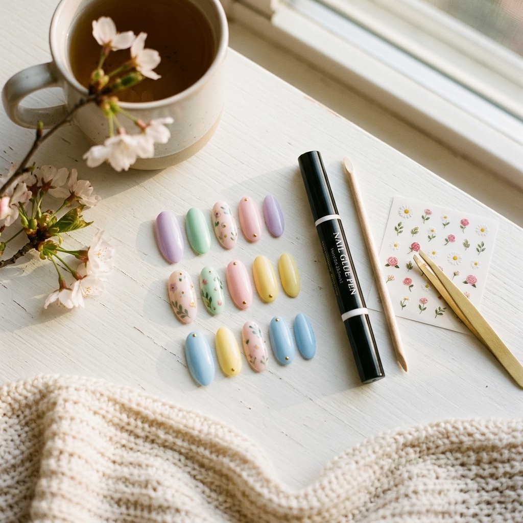 Almond Spring Nails Ideas: 30 Creative Looks to Inspire Your Next Manicure 28 Almond Spring Nail Press On and DIY Ideas