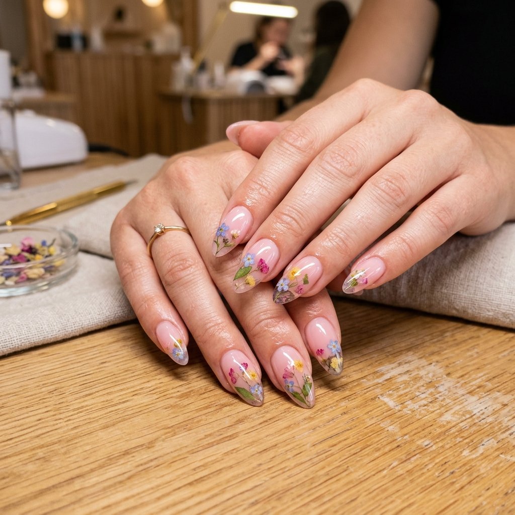 Almond Spring Nails Ideas: 30 Creative Looks to Inspire Your Next Manicure 29 Almond Spring Nail Acrylic Extension Ideas