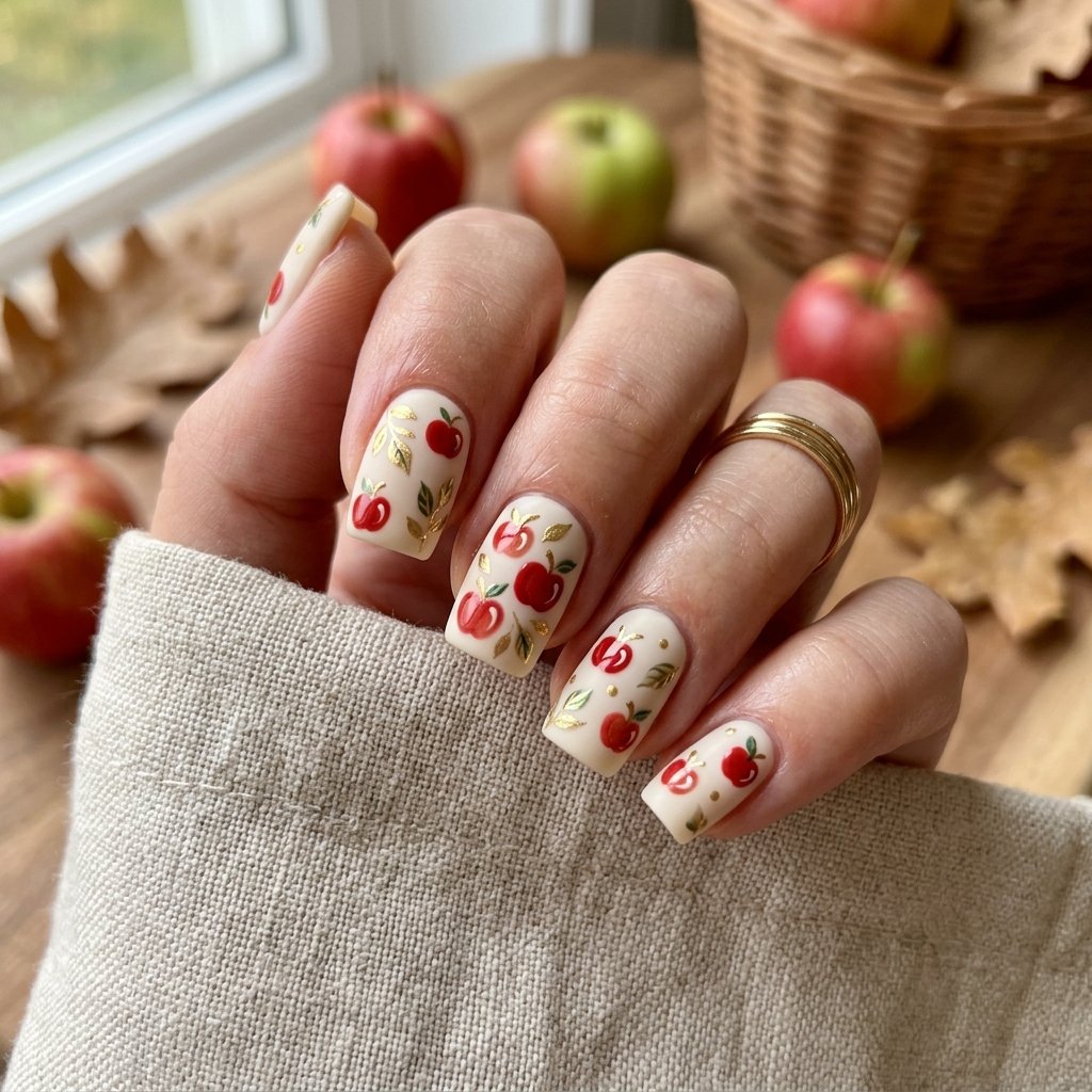 Apple Orchard Nail Designs Ideas