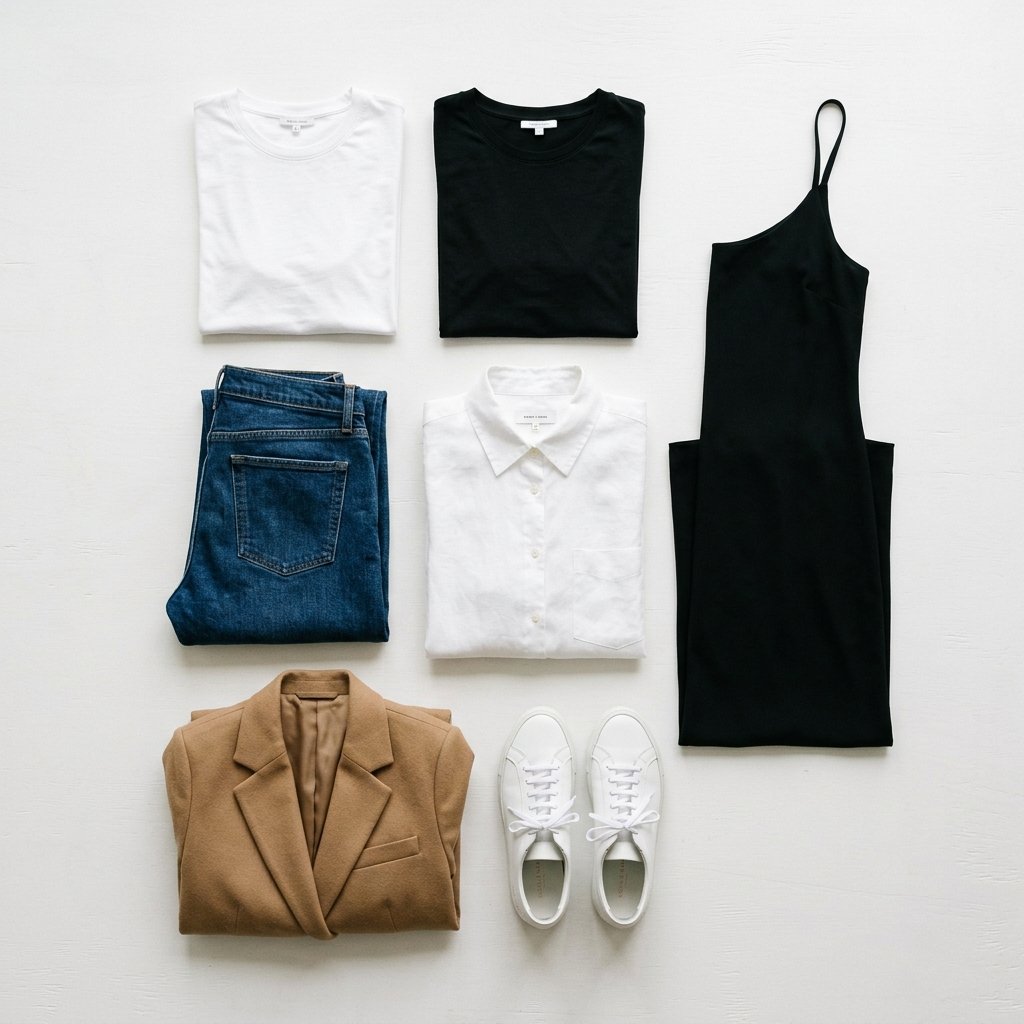Capsule Wardrobe outfit ideas basic