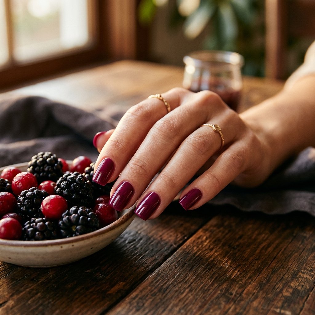 Berry Tone Nail Ideas
