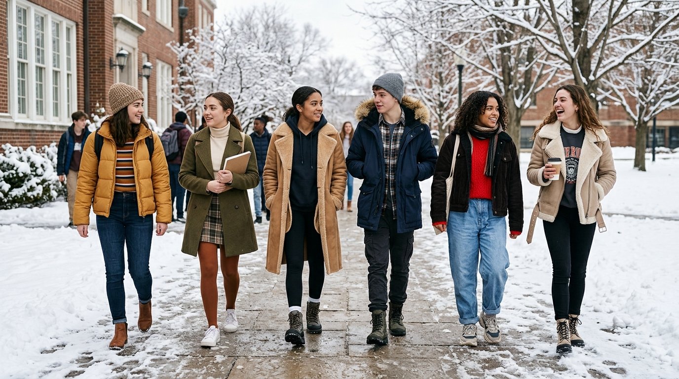 Outfit Ideas Winter School