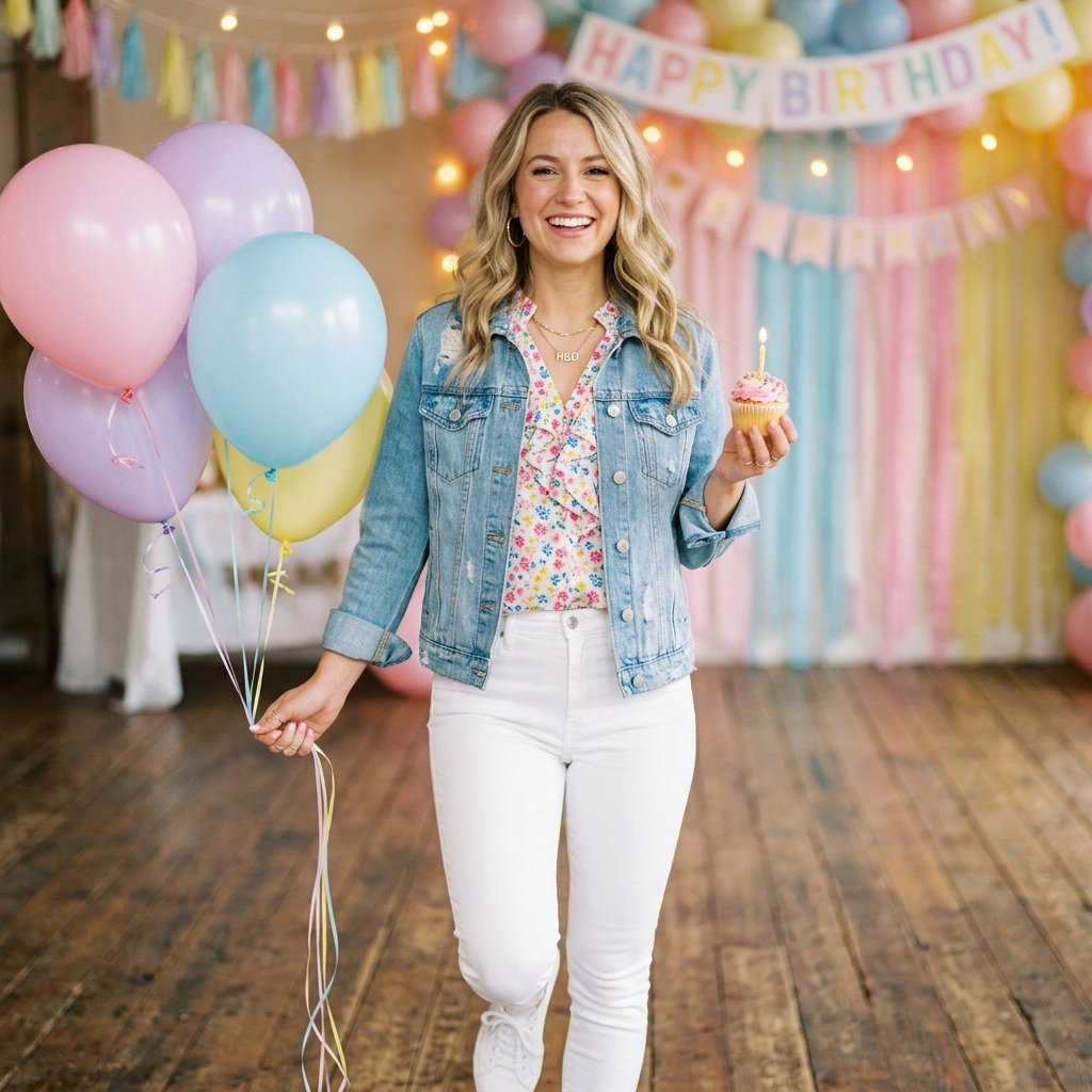 Birthday Outfit Ideas with Denim