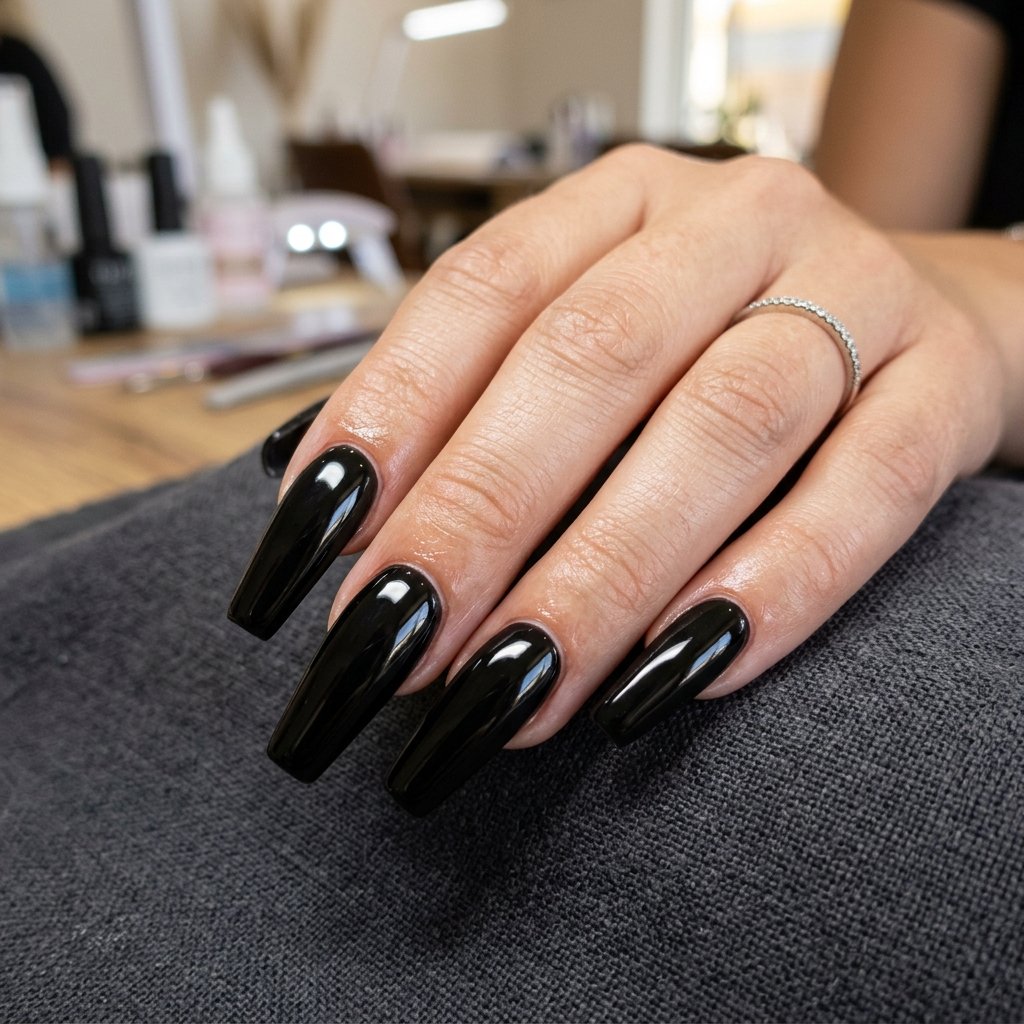 Acrylic Nails Black Ideas