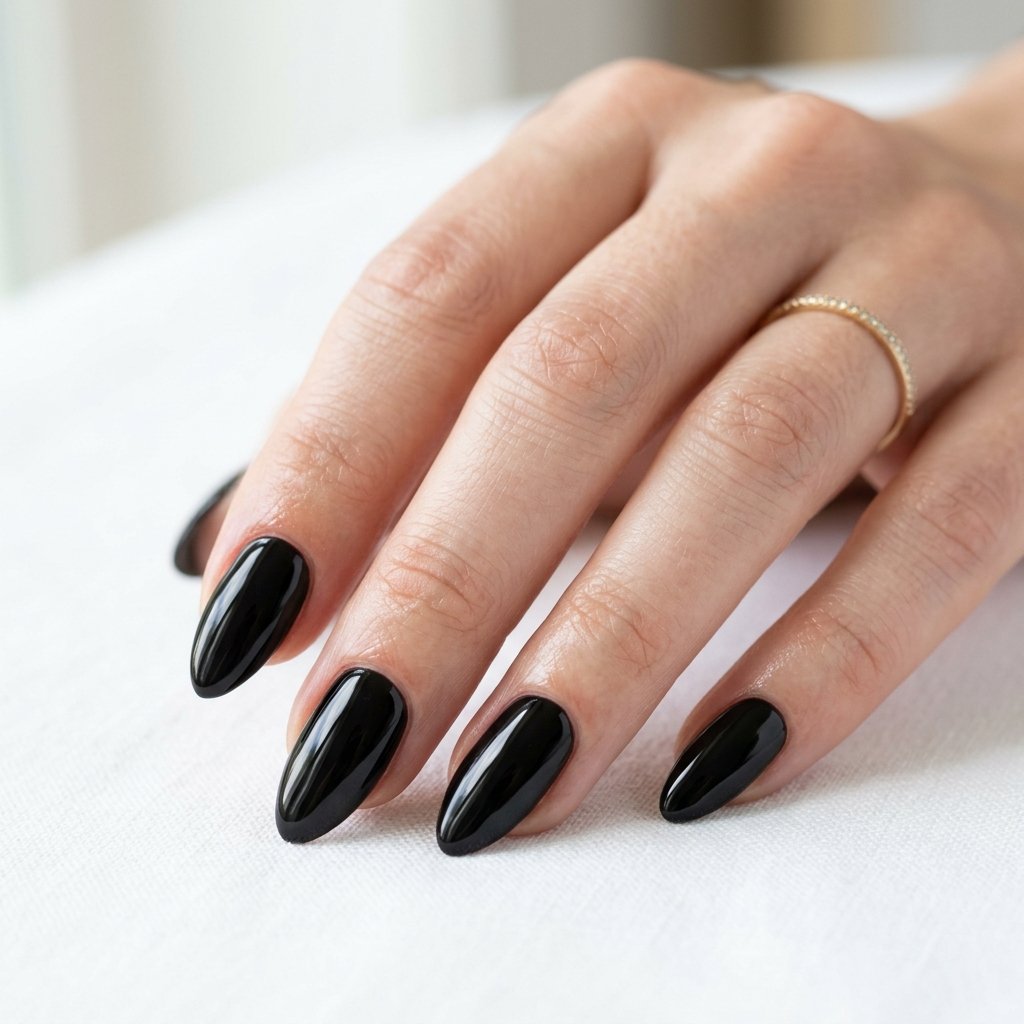 Press On Nails Black Ideas