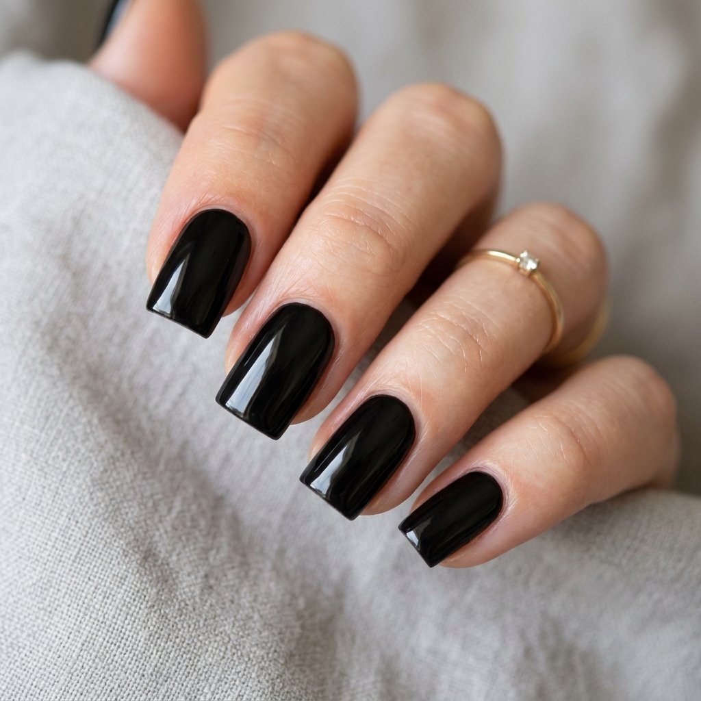 Square Nails Black Ideas