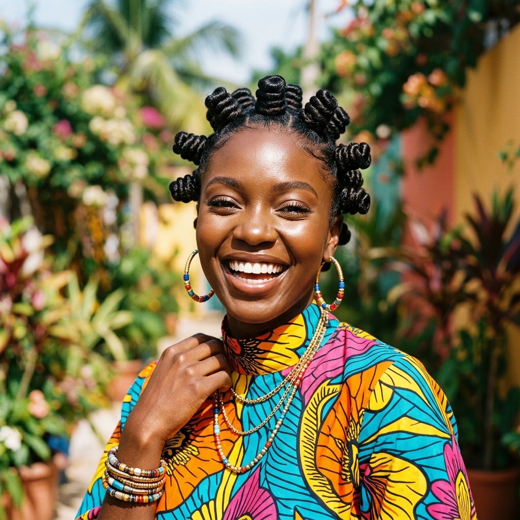 Bantu Knots Hairstyle Ideas