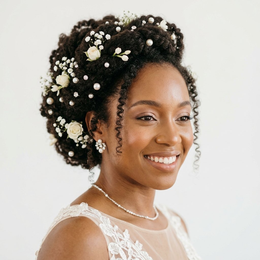 30 Hairstyles Natural Hair Ideas to Inspire Your Next Look 27 Wedding Natural Hair Ideas