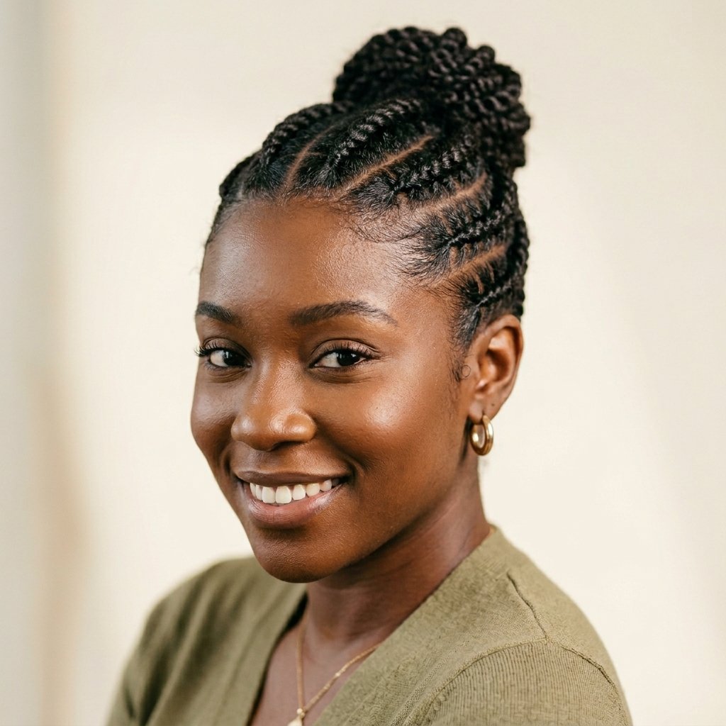 30 Hairstyles Natural Hair Ideas to Inspire Your Next Look 9 Flat Twist Natural Hair Ideas