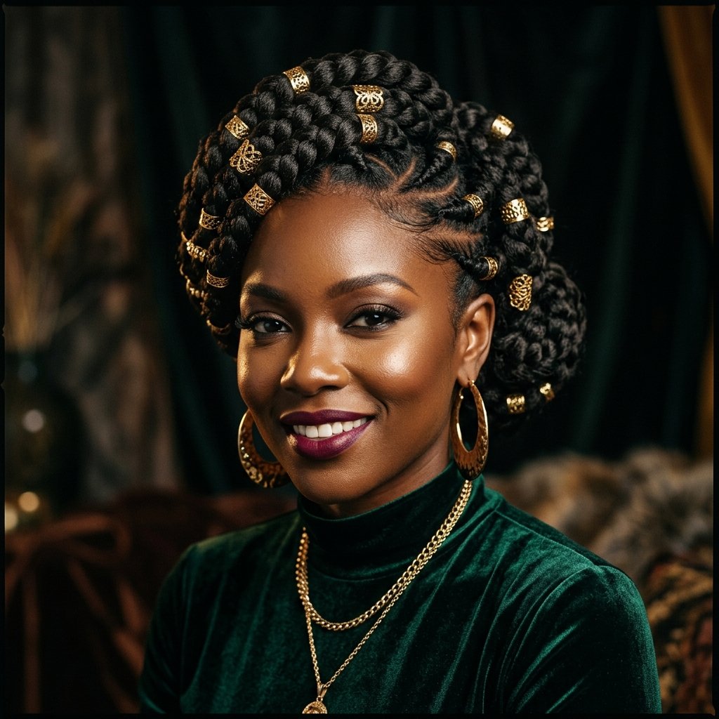 Goddess Braids Hairstyle Ideas
