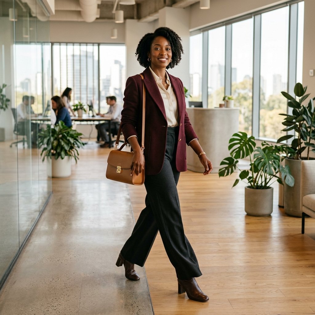 Fall Outfit Black Women Office and Work Ideas