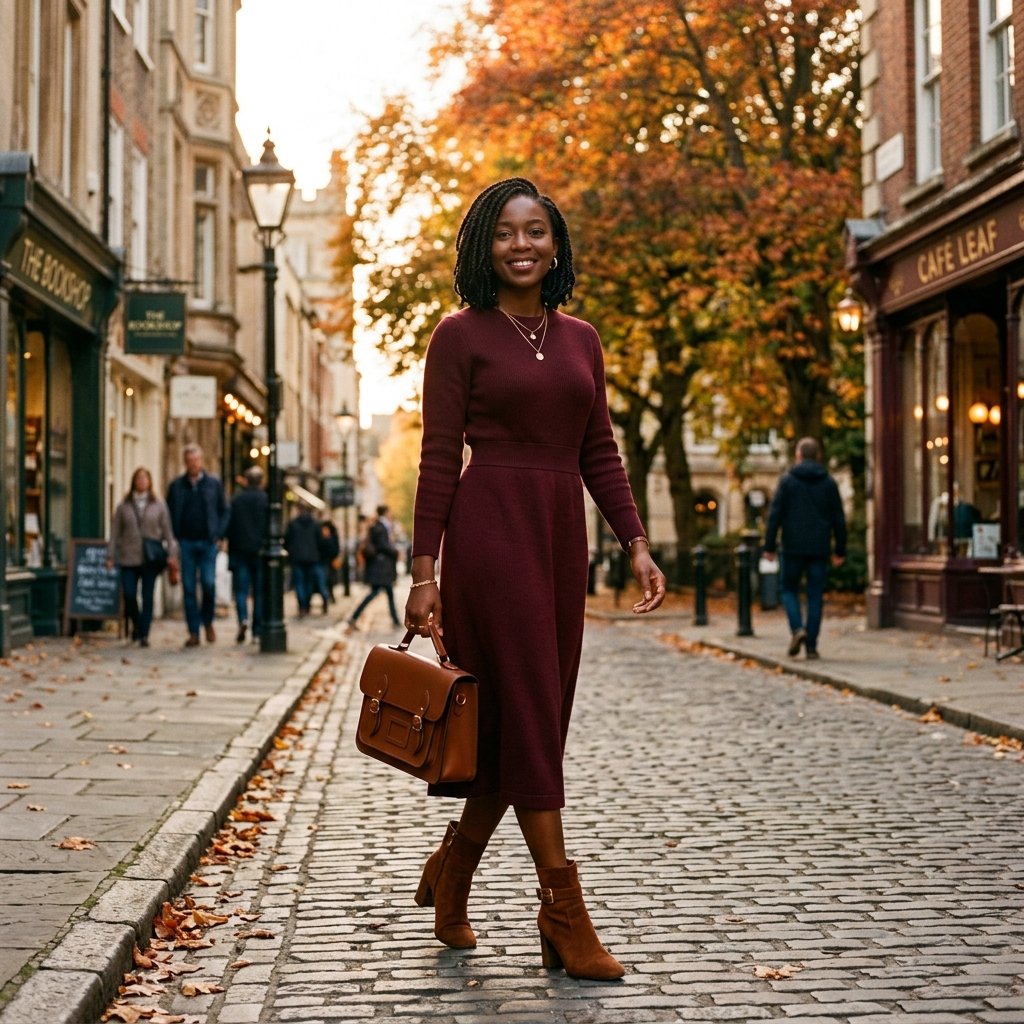 Fall Outfits Black Women Burgundy Ideas