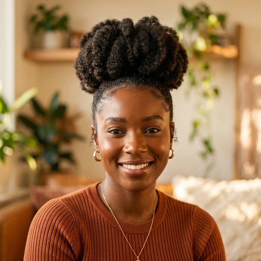 Bun Hairstyles for Natural Hair