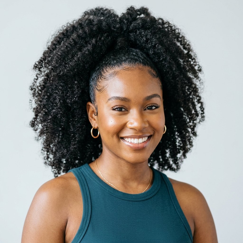 30 Hairstyles Natural Hair Ideas to Inspire Your Next Look 18 Natural Hair Ponytail Ideas