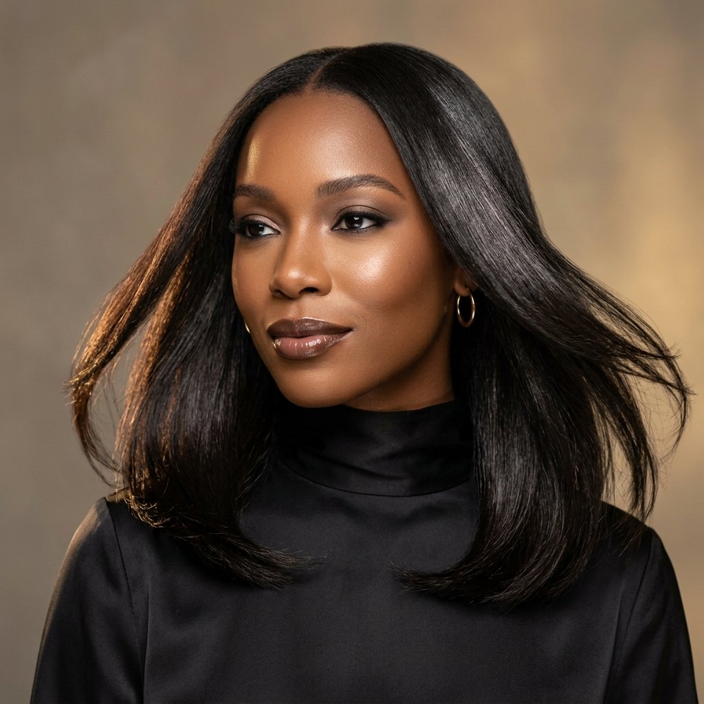 Silk Press Hairstyle Ideas