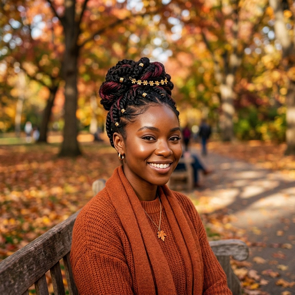 Fall Hairstyle for Black Women
