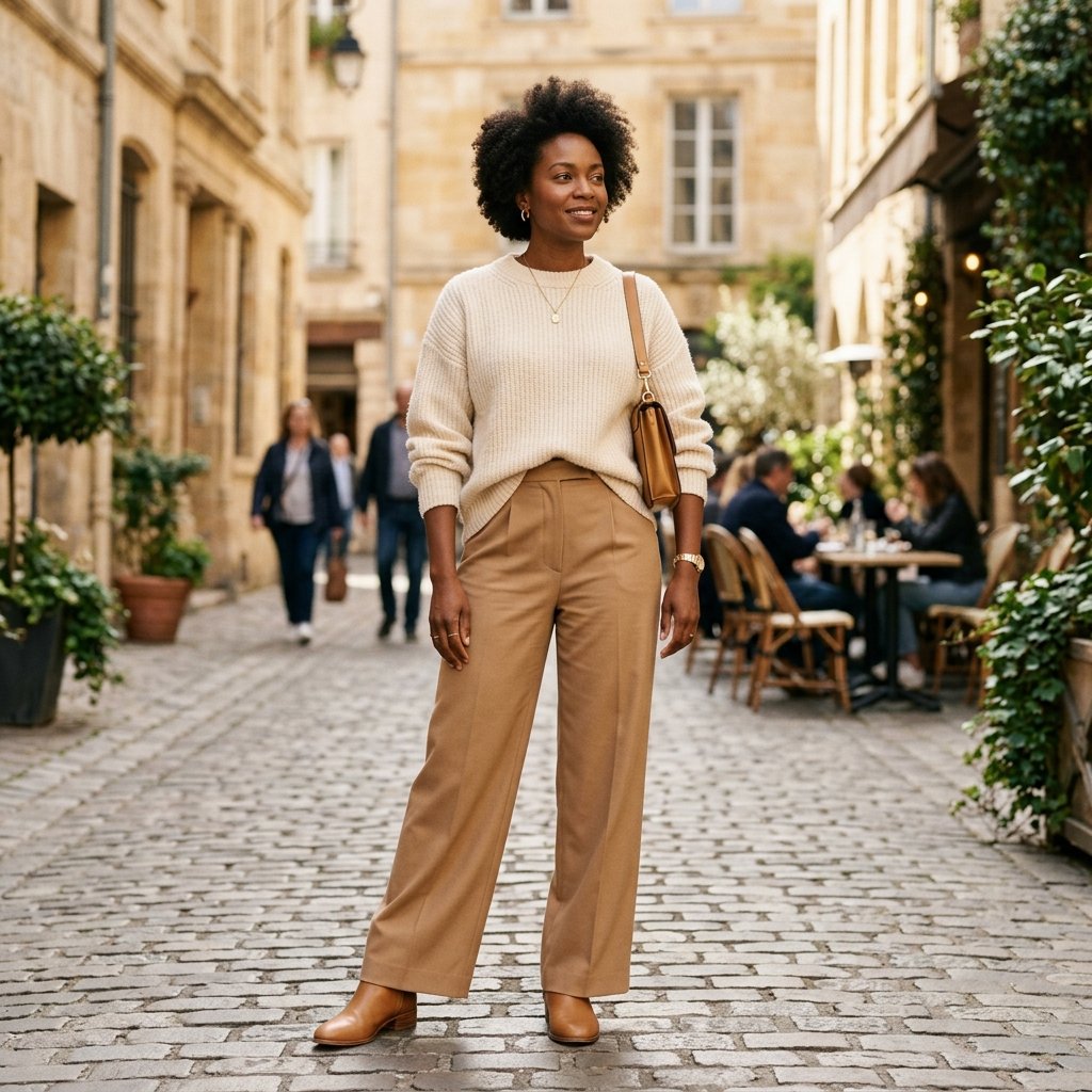 Fall Outfits Black Women Camel and Neutral Ideas