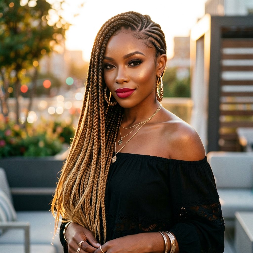 Lemonade Braids Hairstyle Ideas