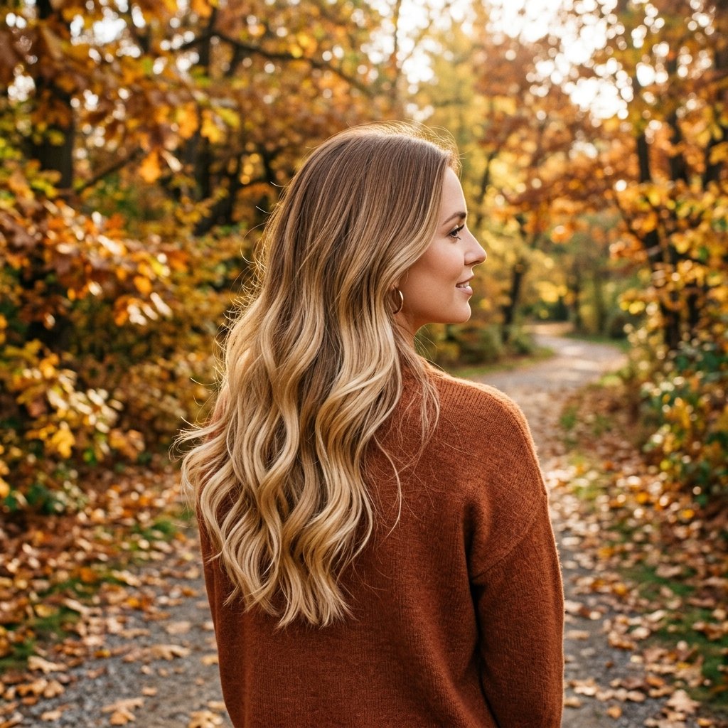 Light Brown Ombre fall hair colors for blondes
