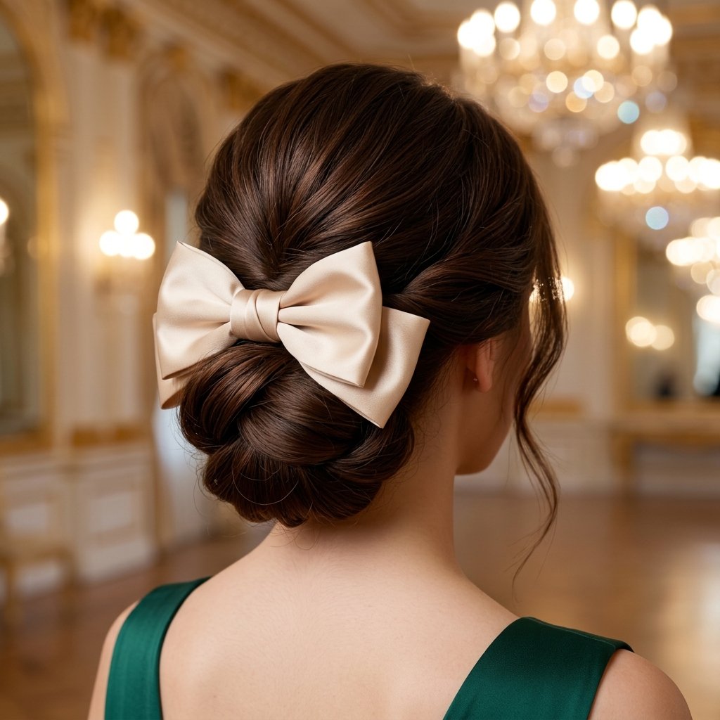 30 Trendy Hairstyles with Bows to Refresh Your Look 18 Bow Hairstyles for Prom