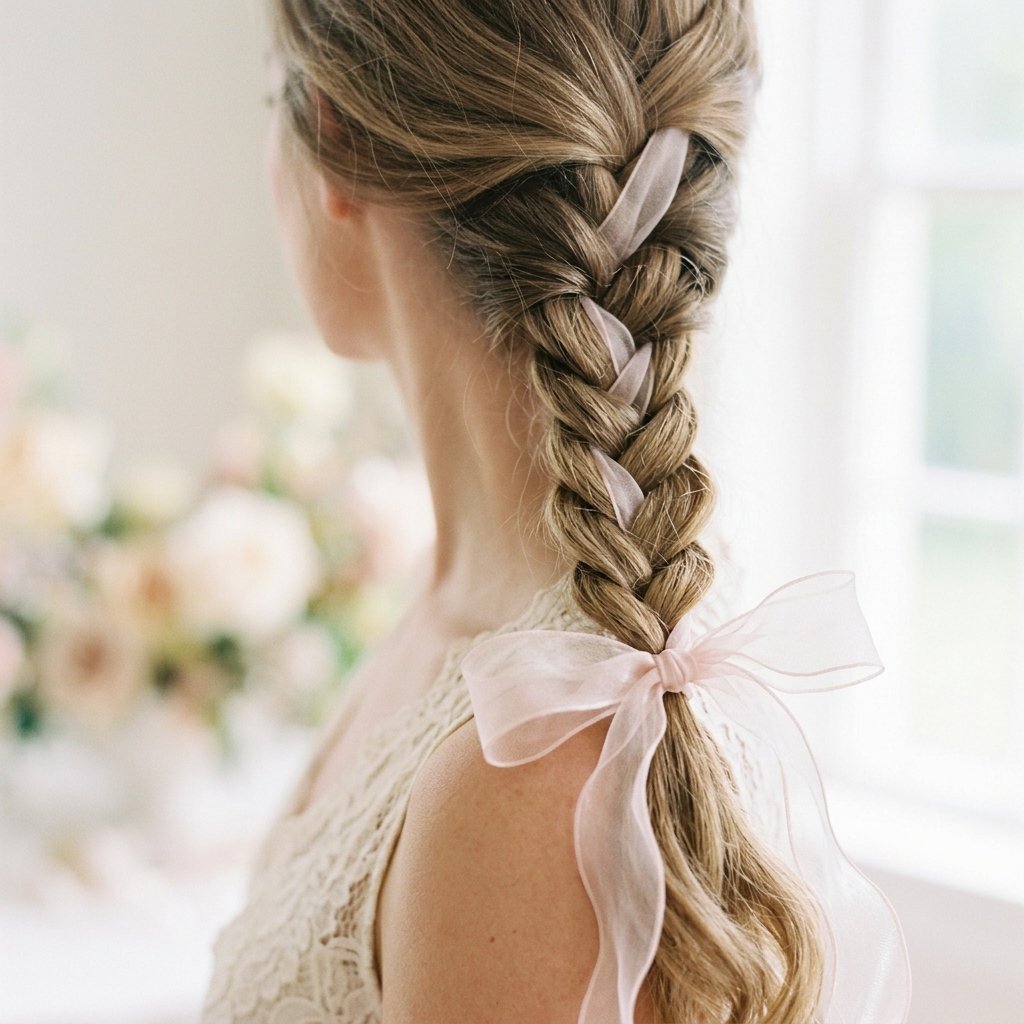 30 Trendy Hairstyles with Bows to Refresh Your Look 24 Bow Hairstyles with Hair Ribbon
