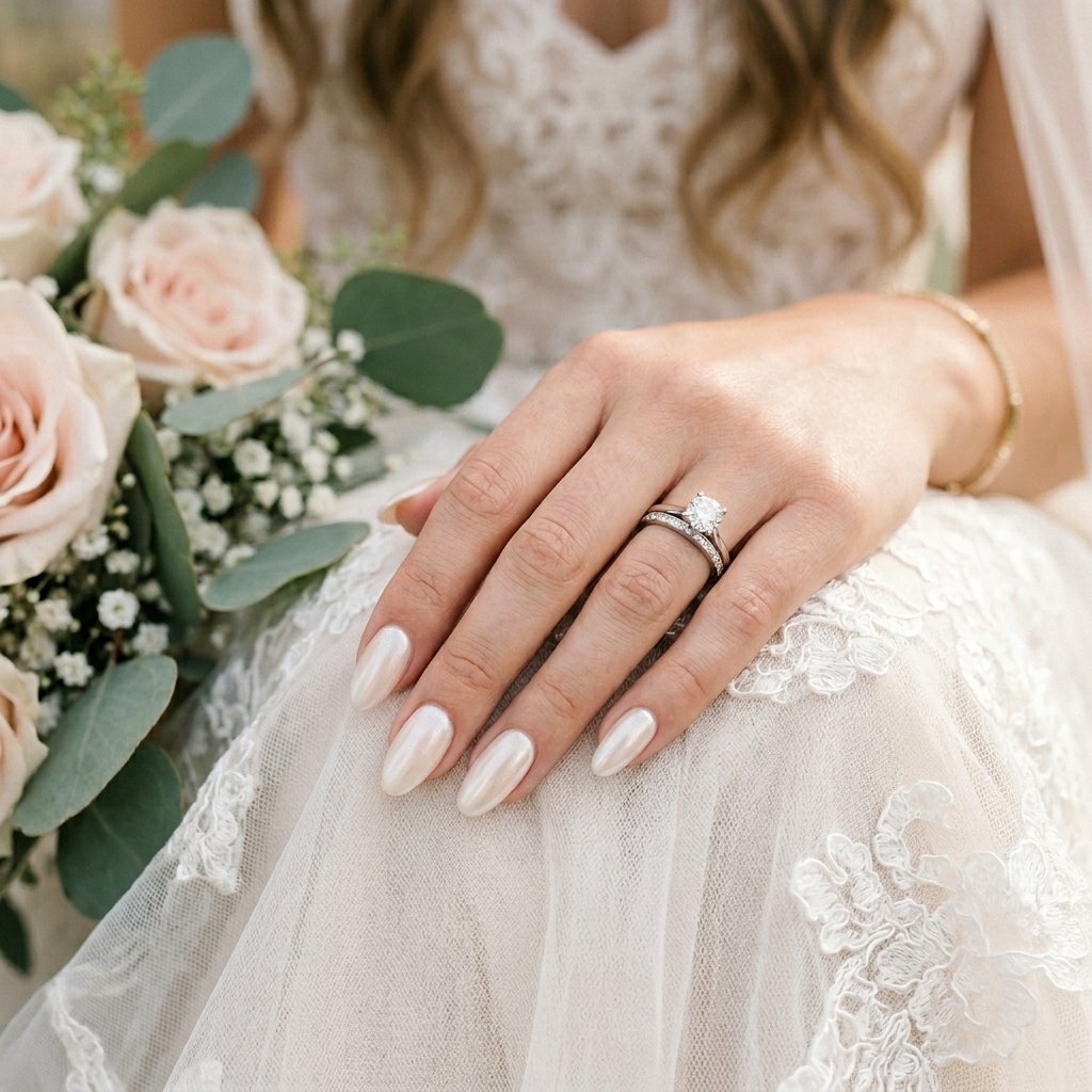 Bridal Nail Colors Idea
