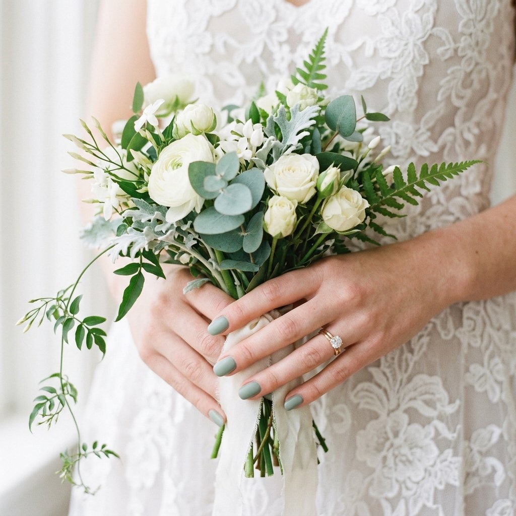 Nails Green Wedding and Bridal Ideas
