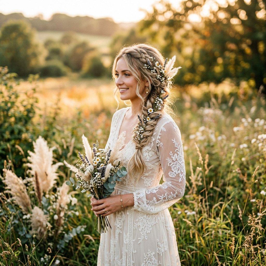 Boho Wedding Hair Ideas
