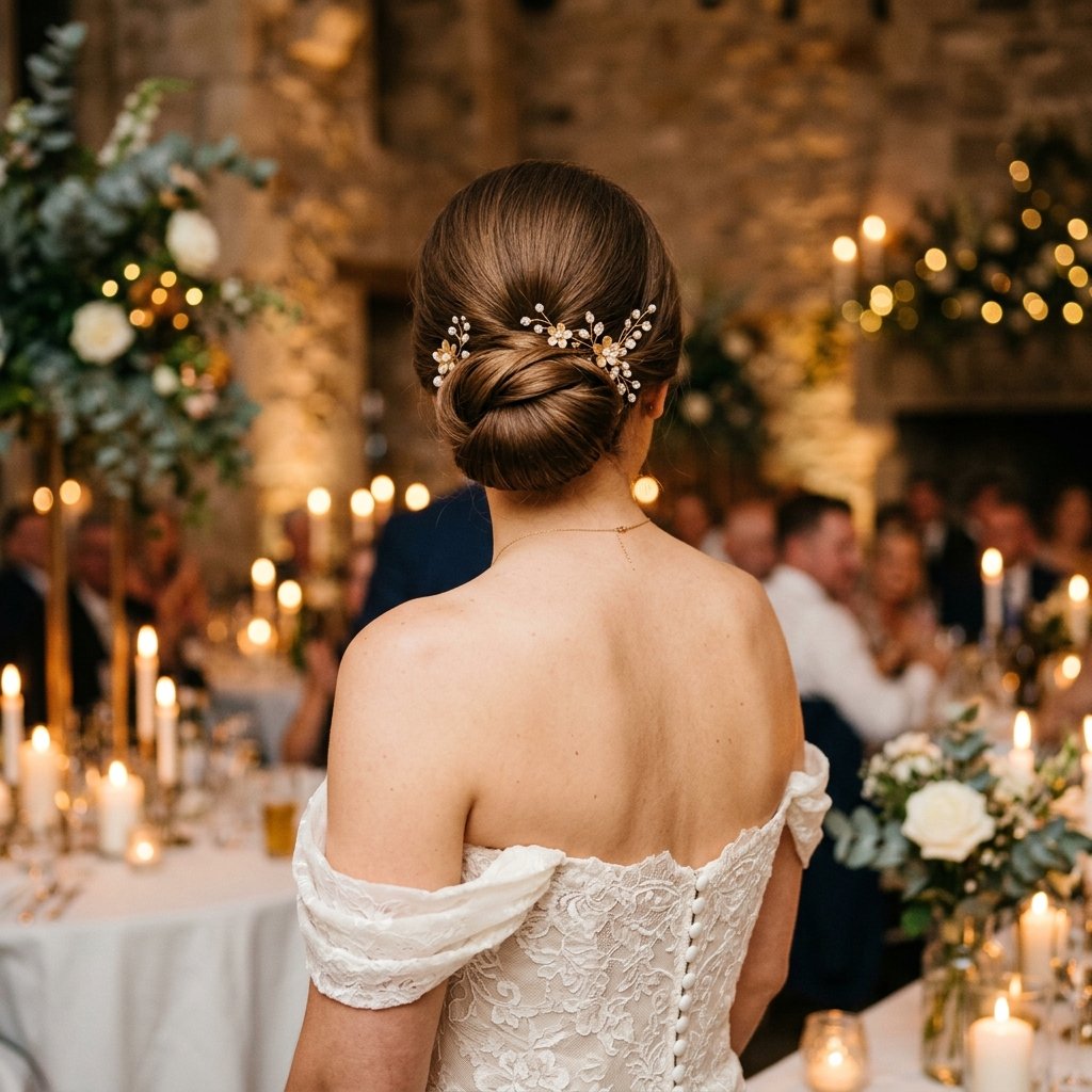 Low Bun Wedding Hairstyles