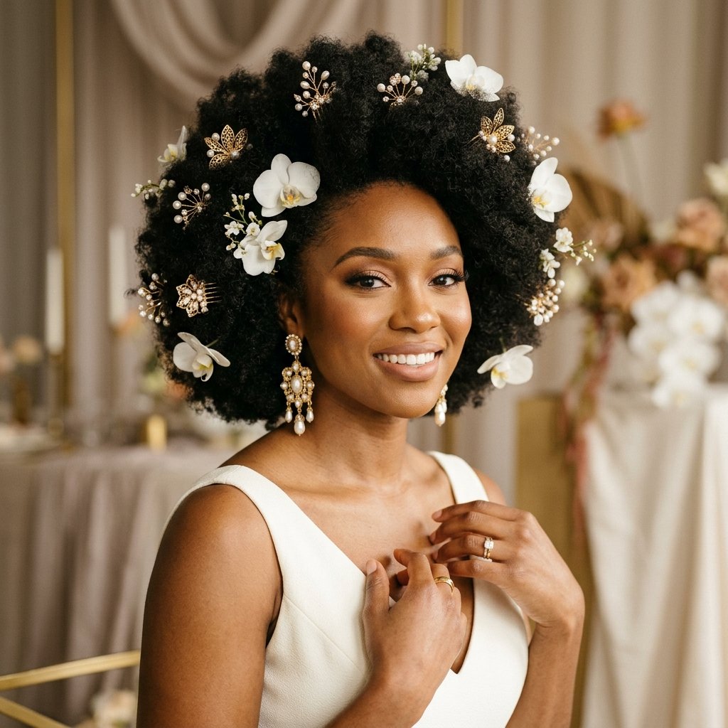 Wedding Hairstyles for Natural Hair