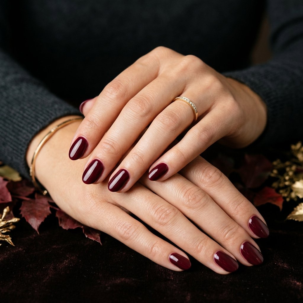 Burgundy Nail Ideas