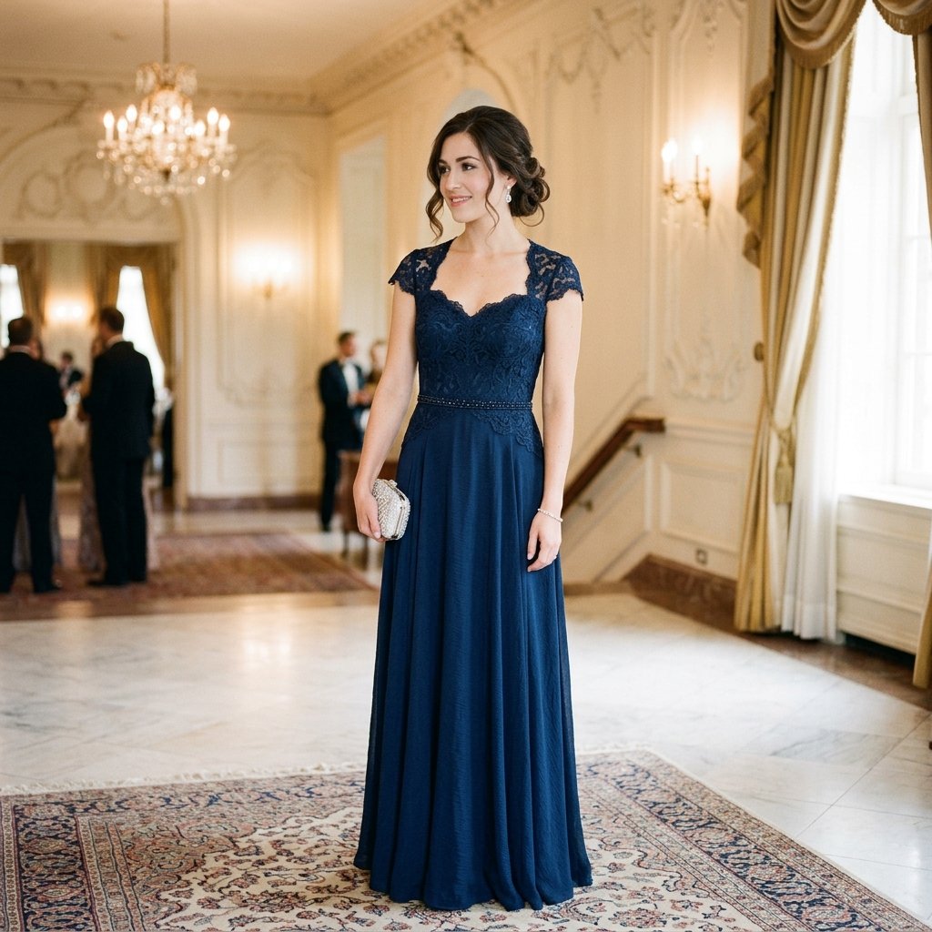 Cap Sleeve Formal Dress Ideas