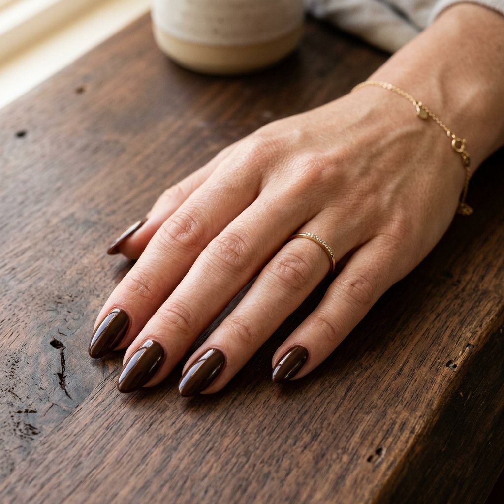 Caramel Swirl Fall Nail Designs Autumn Classy