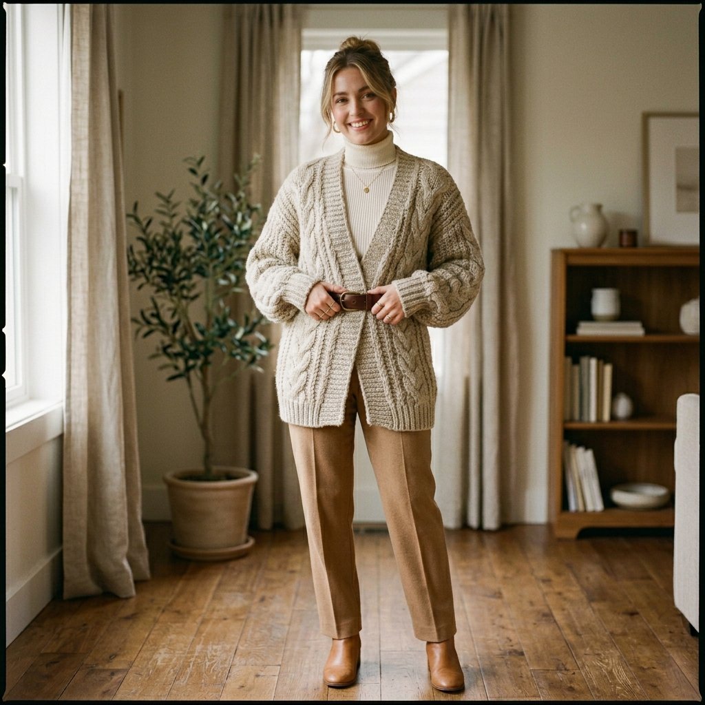 Chunky Knit Cardigan Ideas