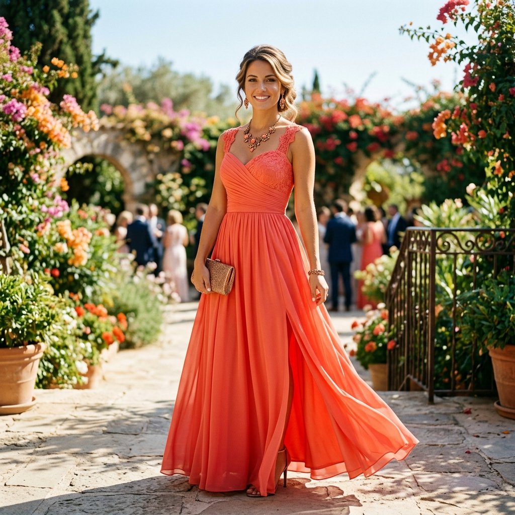 Coral Formal Dress Ideas