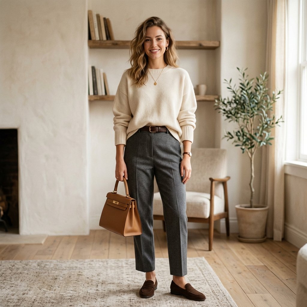 Cozy Chic Work Outfit Ideas