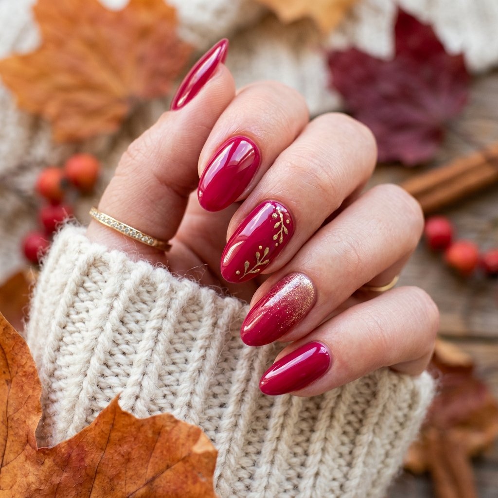 Cranberry Nail Designs Ideas