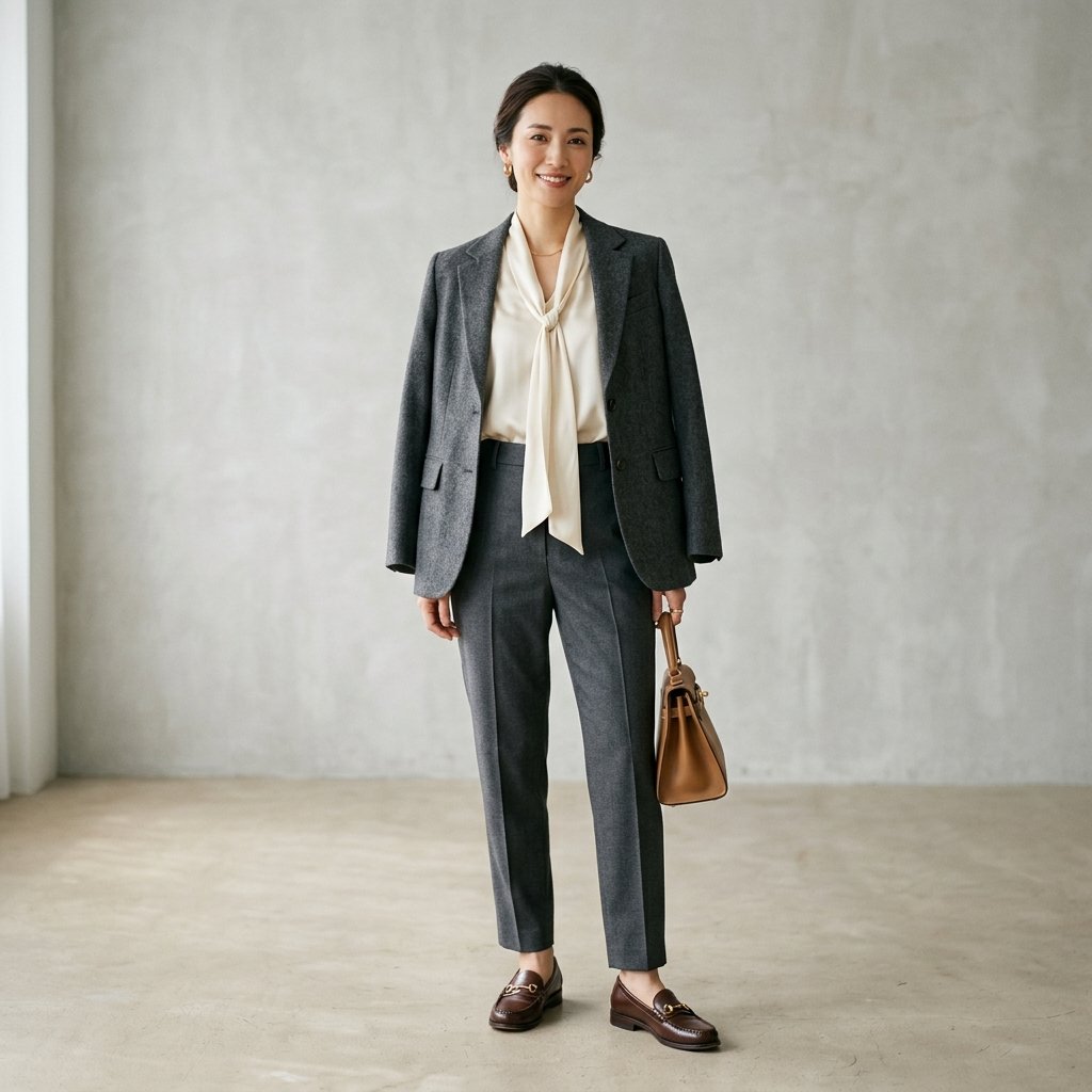 Silk Blouse Outfit Ideas