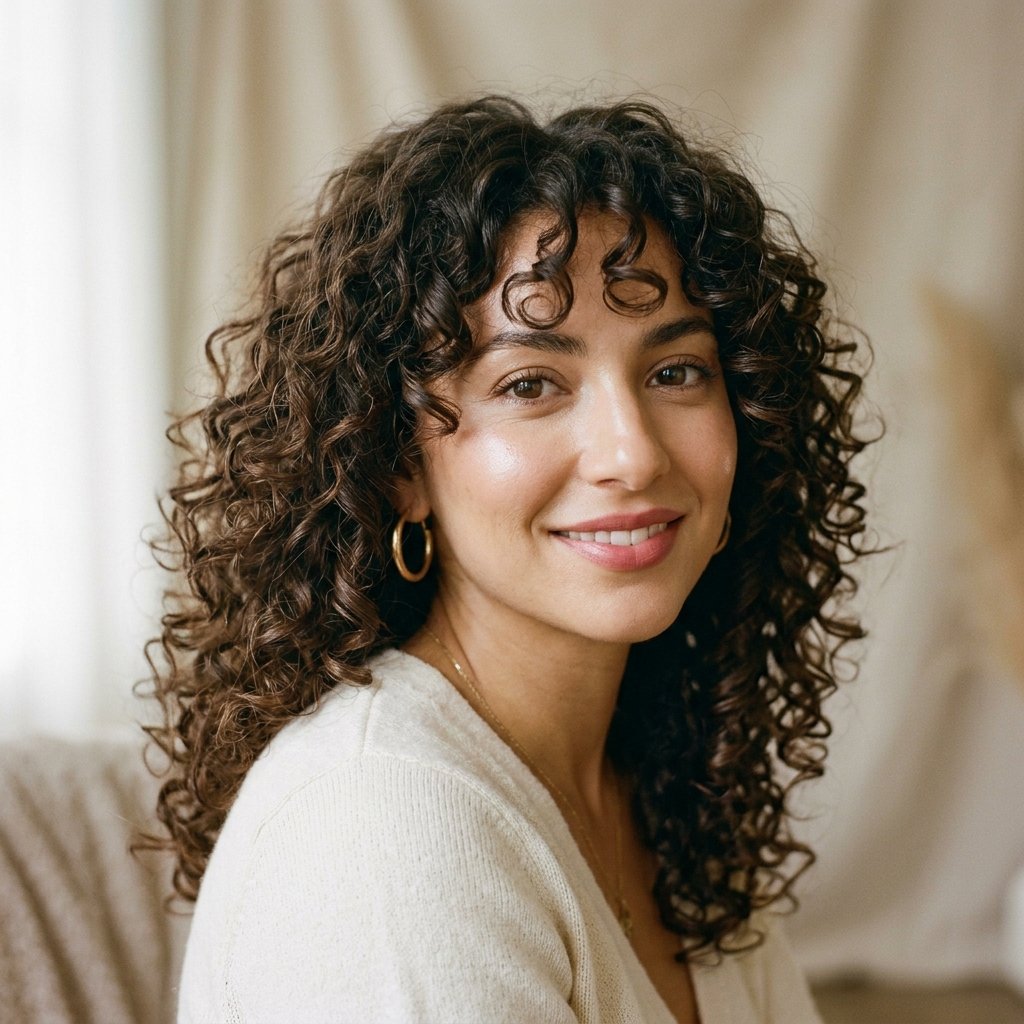30 Hairstyles for Curly Hair Ideas That Will Transform Your Look 14 Curly Hair with Face Framing Layers Ideas