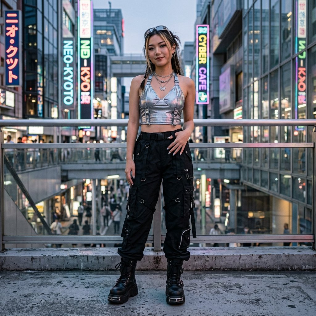 Cyber Y2K Outfit Ideas