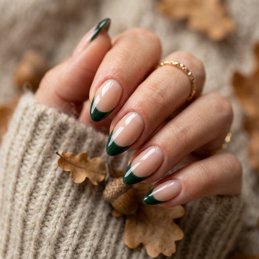 Negative Space Fall Nail Ideas