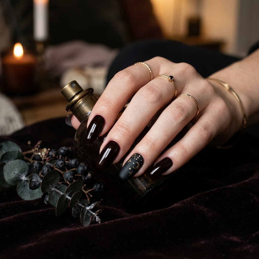 Dark Nail Colors Idea