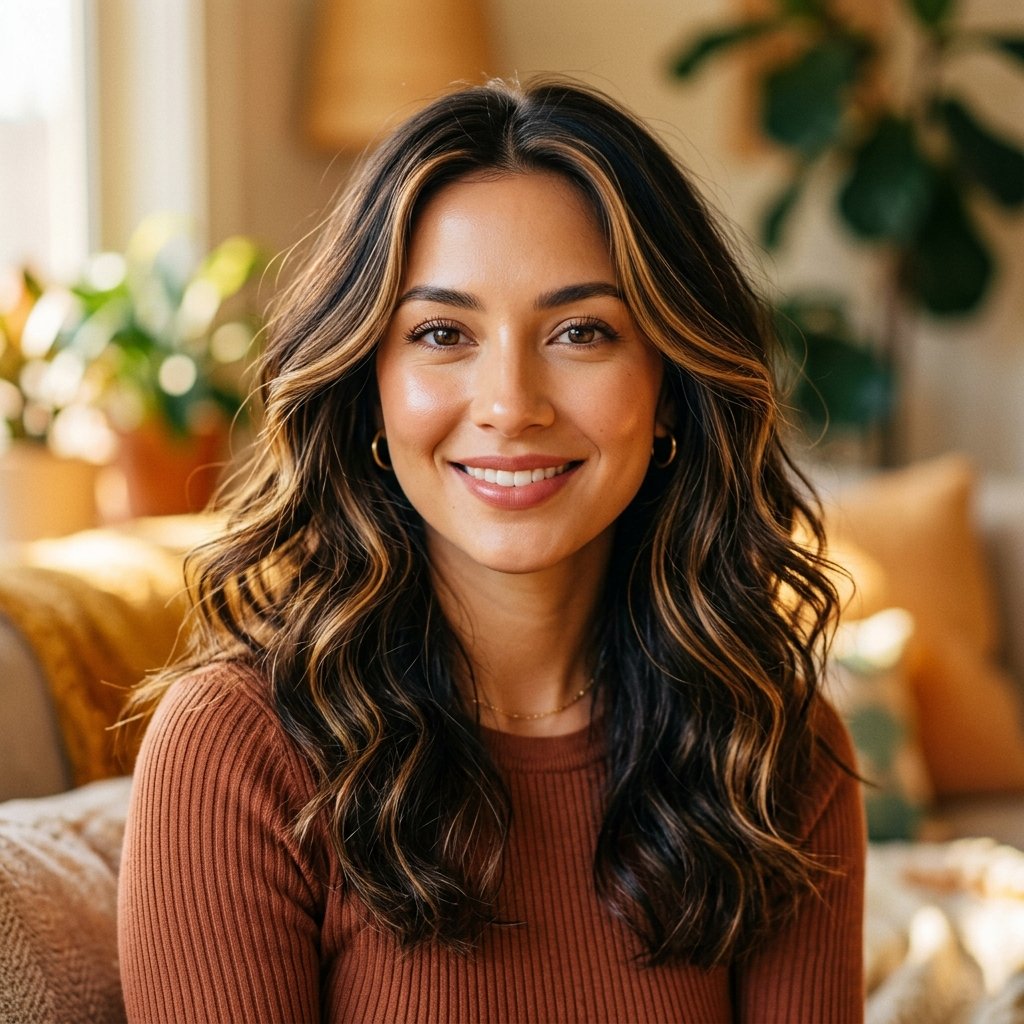 Dark Brown with Highlights Ideas
