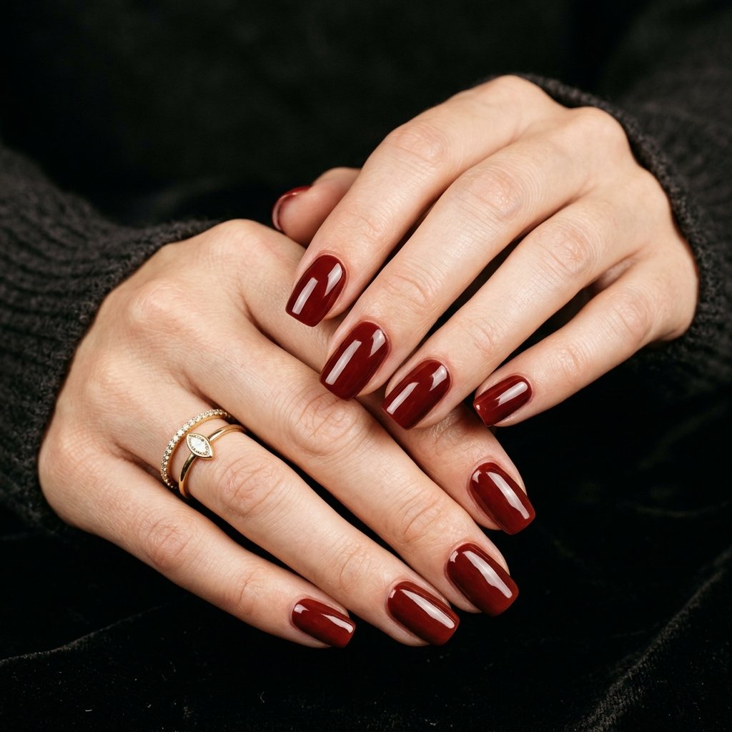 Deep Red Nail Ideas
