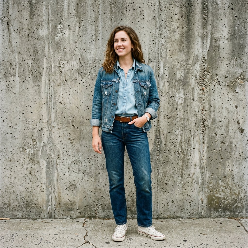 Denim on Denim Outfit Ideas