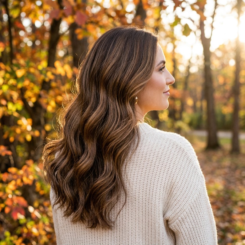 Dimensional Brown Fall Hair Color Ideas