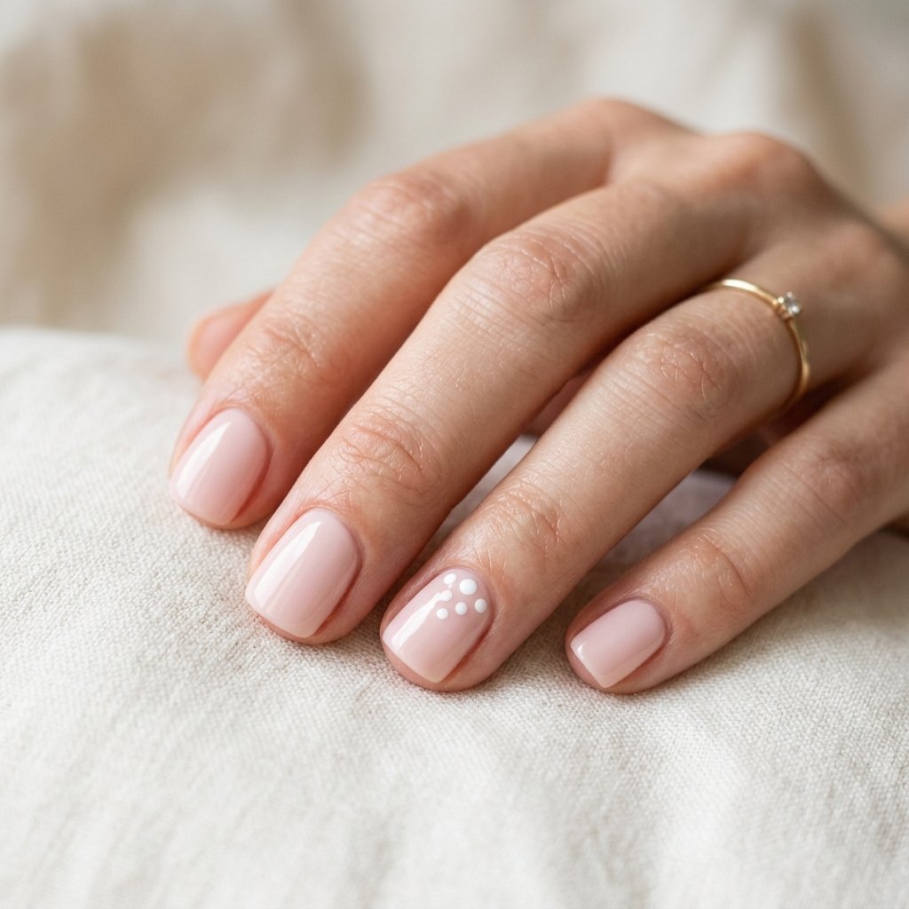 Dot Nails Simple Ideas