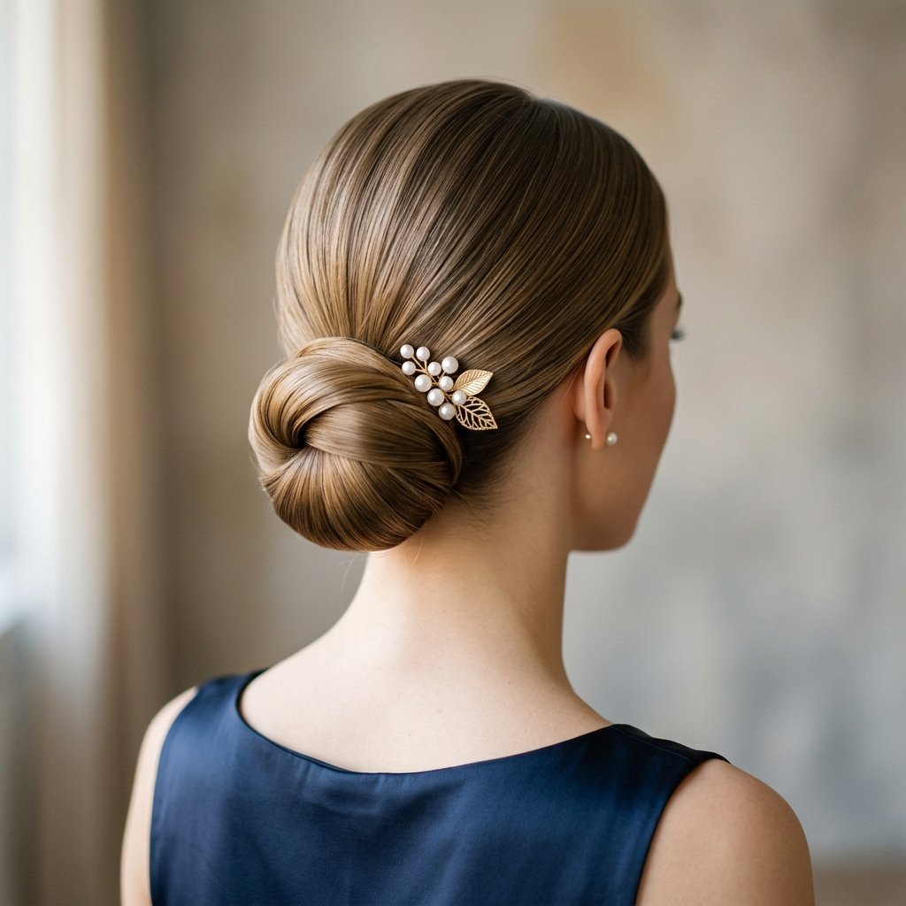 Elegant Chignon formal hairstyles for long hair