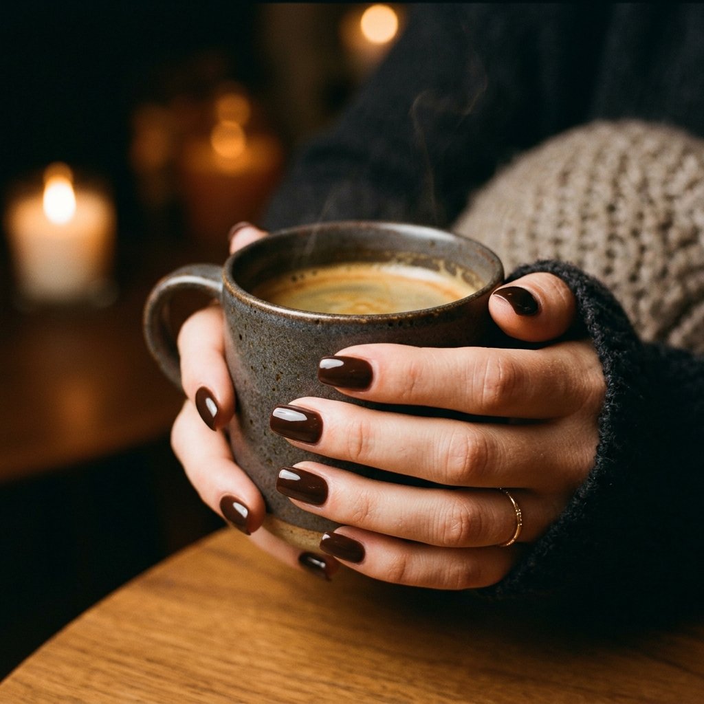 Espresso Nail Color Ideas