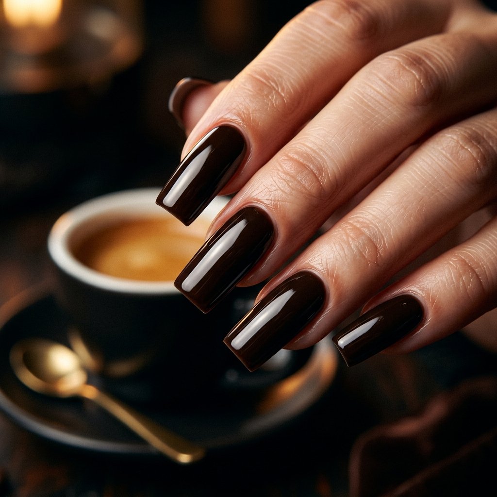 Espresso Nails Brown Idea